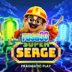 Robot electrician protagonist in Super Serge slot